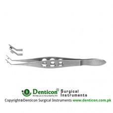 Livernois IOL Folding Forcep Concave Jaw Surfaces - For Soft IOLs Stainless Steel, 10.5 cm - 4"